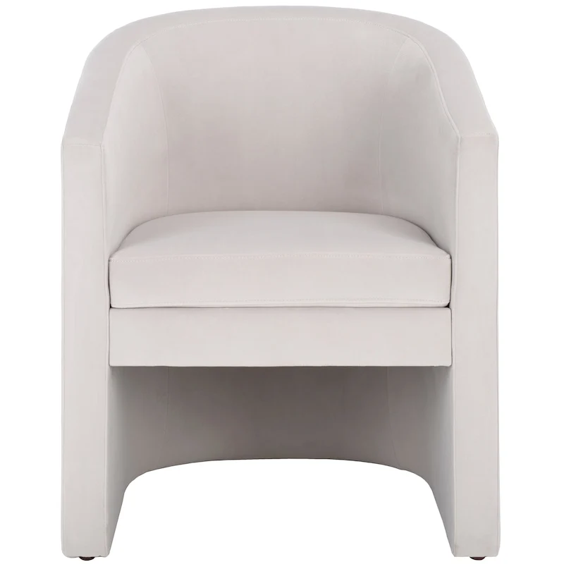 SAFAVIEH Theodosia Barrel Back Accent Chair (Fully Assembled) - W24 x D24 x H30 - 24Wx24Dx30H