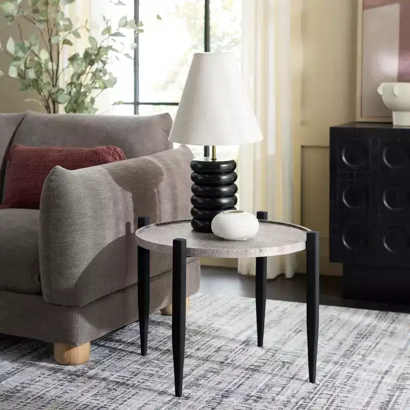 Accent Table - - Grey/Black -