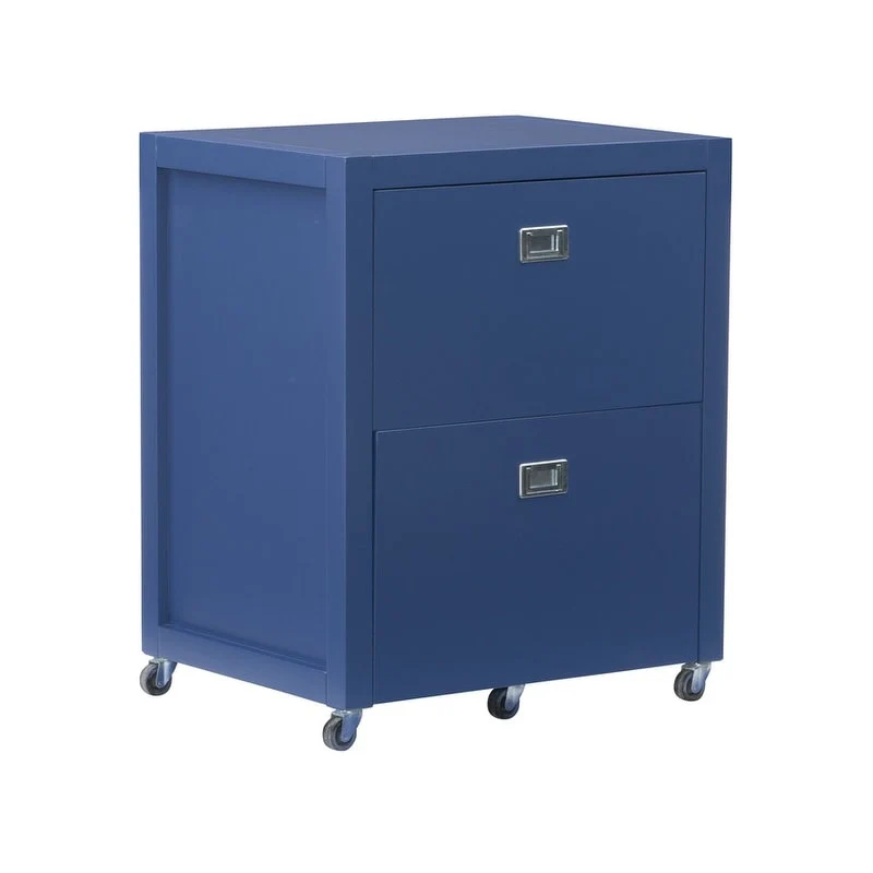 Poppy Rolling File Cabinet