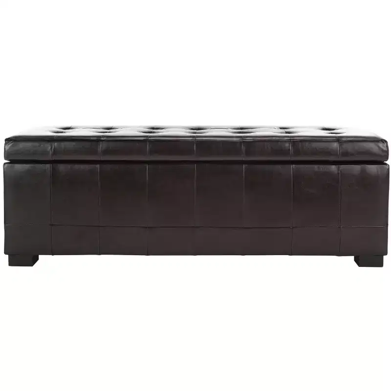 Manhattan Large Storage Ottoman - HUD4200 - Safavieh Couture