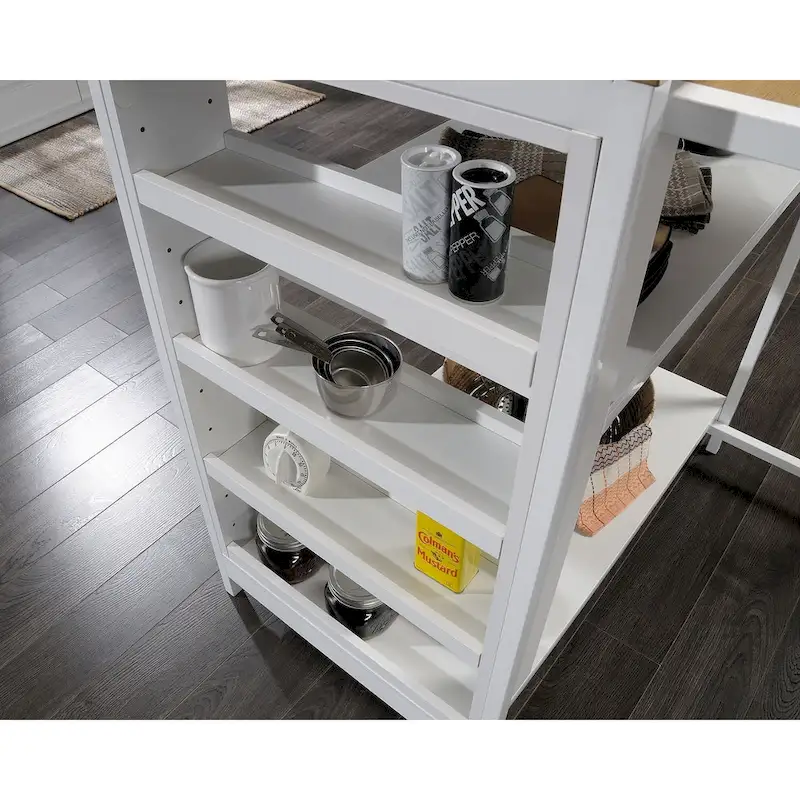Kitchen Island Baltic Oak/white