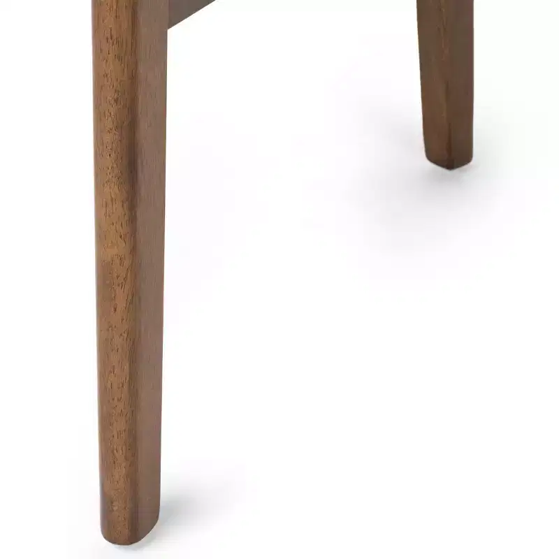 Christopher Knight Home Lucious Modern Upholstered Dining Chairs (Set of 2), Mint/Walnut