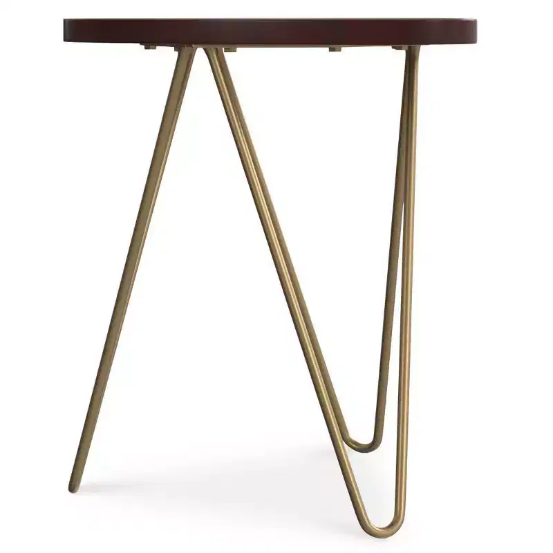 Tillman Metal and Wood Accent Table