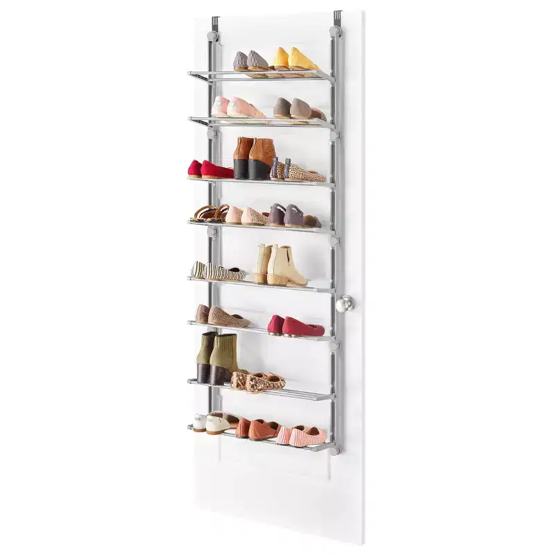 8 Tier Shoe Rack Gray