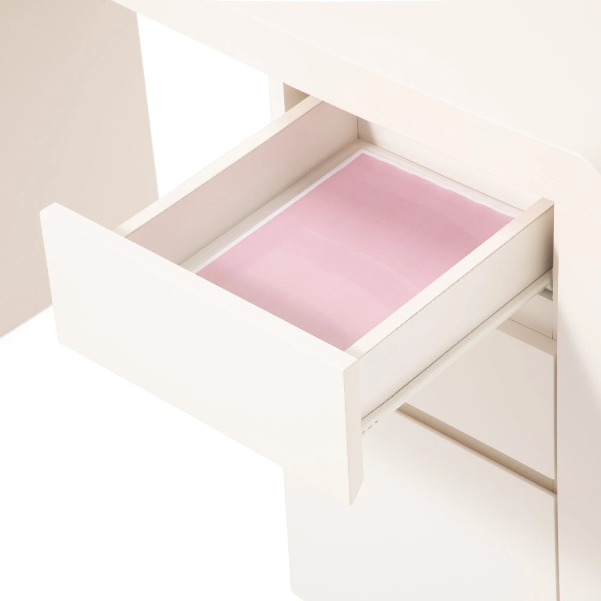 White Vanity Dressing Table with Storage