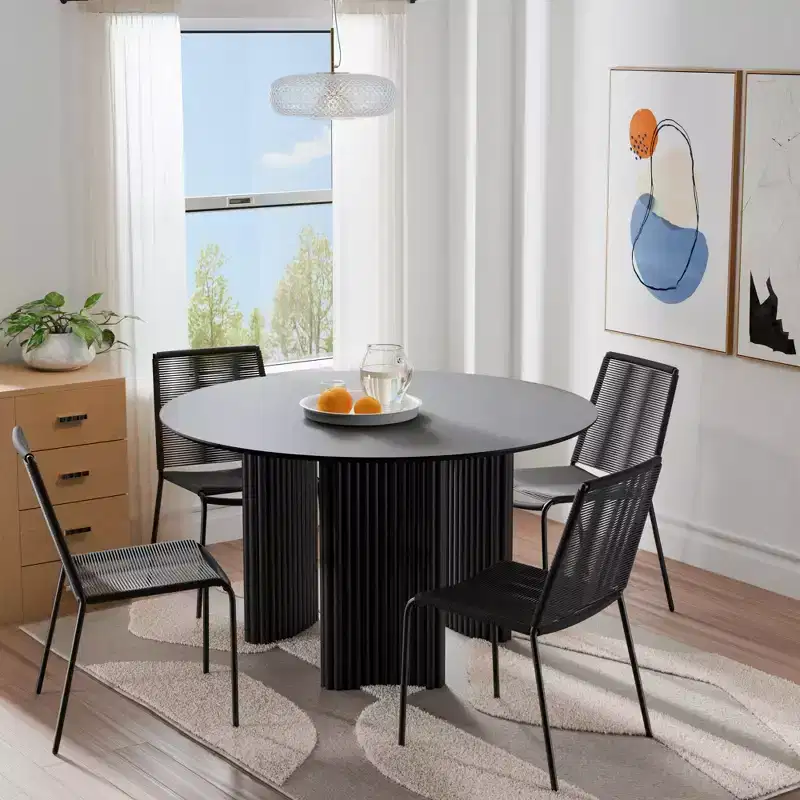 Mid-Century Modern Accent Chair, Upholstered Armchair with Solid Wood Legs for Living Room Bedroom