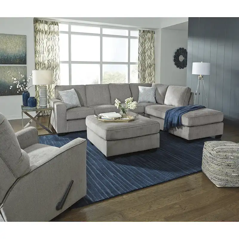 Signature Design by Ashley Altari 2-Piece Sleeper Sectional with Chaise - 110W x 90D x 37H