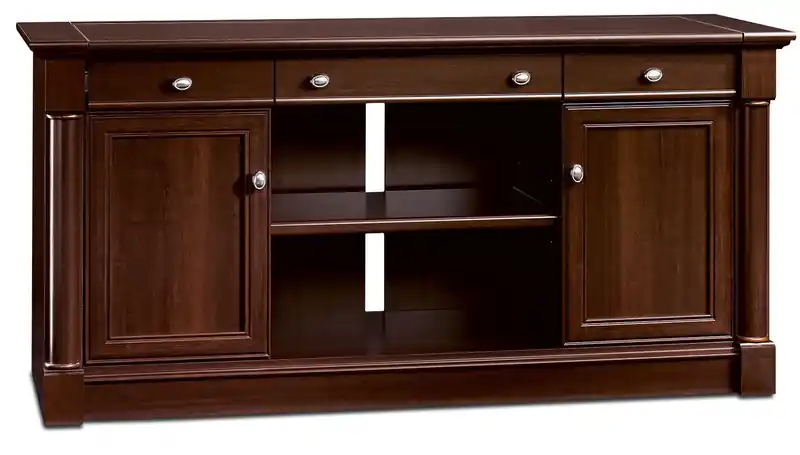 62.05 Office Desk with Storage - Select Cherry