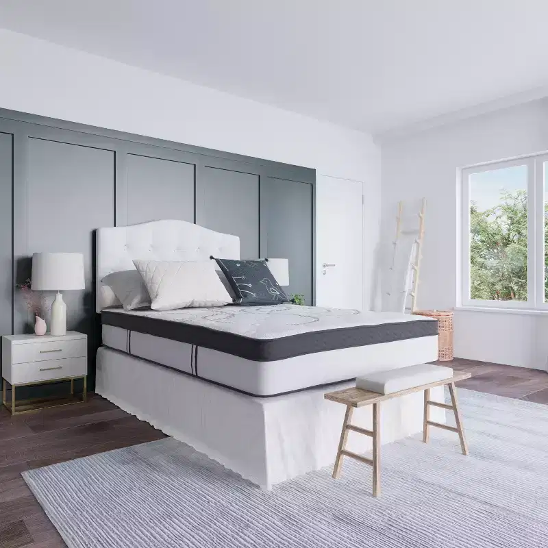12 Inch Foam and Pocket Spring Mattress, Mattress in a Box