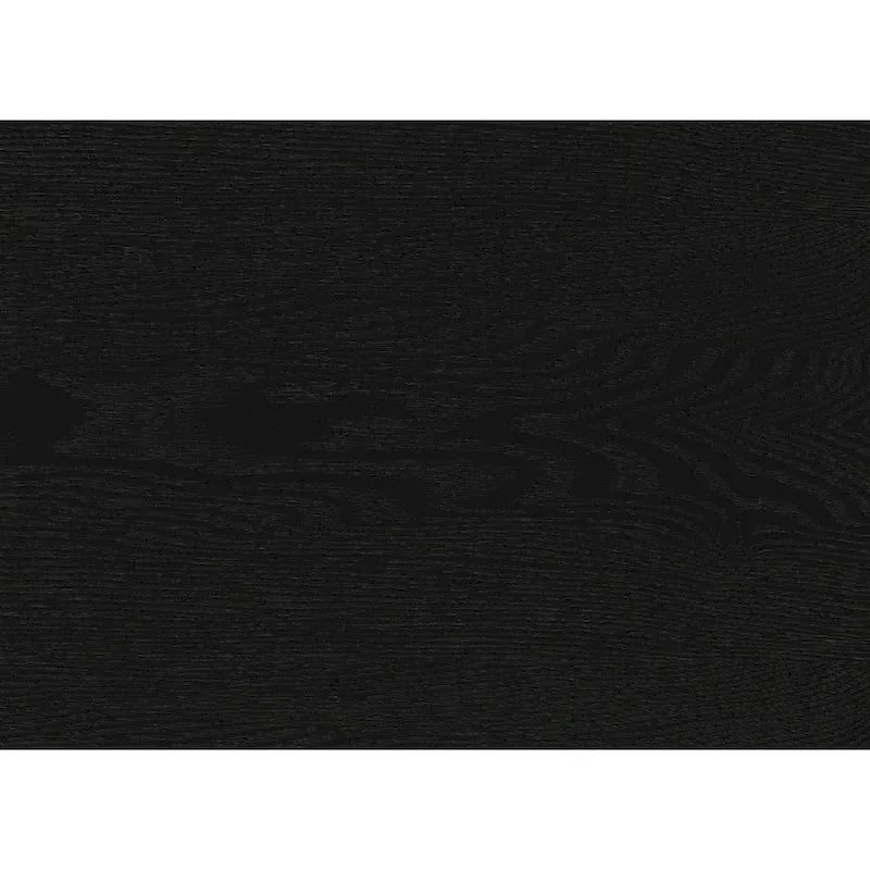Rina 36 Inch Counter Height Table, 4 Seater Square Top, Black Solid Wood