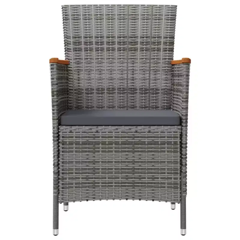 vidaXL Garden Chair Set of 2