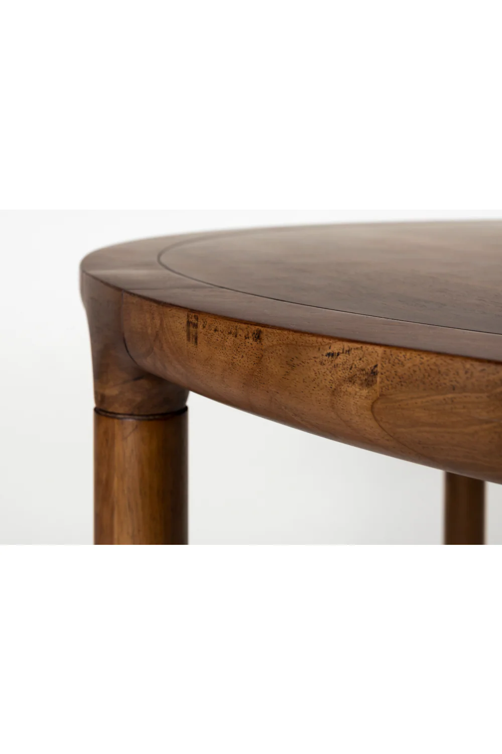 Walnut Round Dining Table