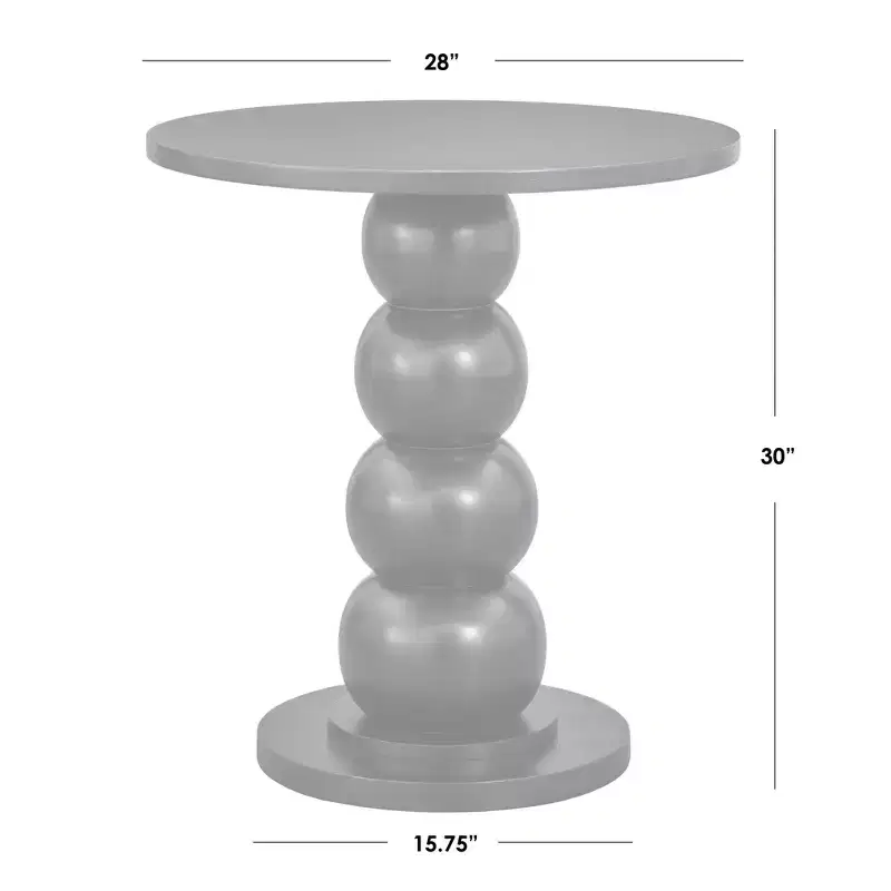 angelo:HOME Spheres 28" Bistro Table Indigo