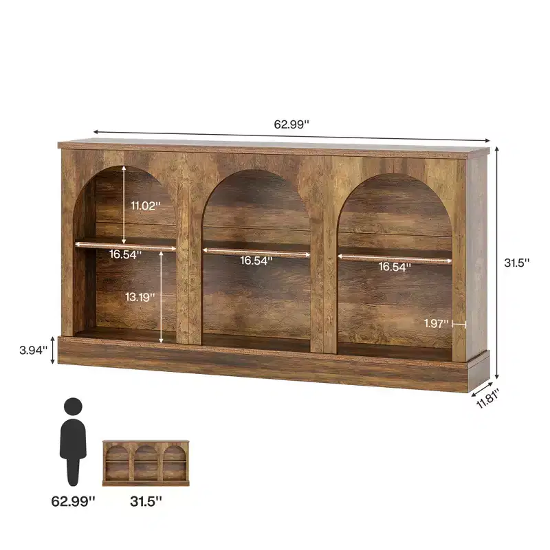 Multi-Functional Farmhouse Console Table – Entryway, Sofa, Hall & TV Stand