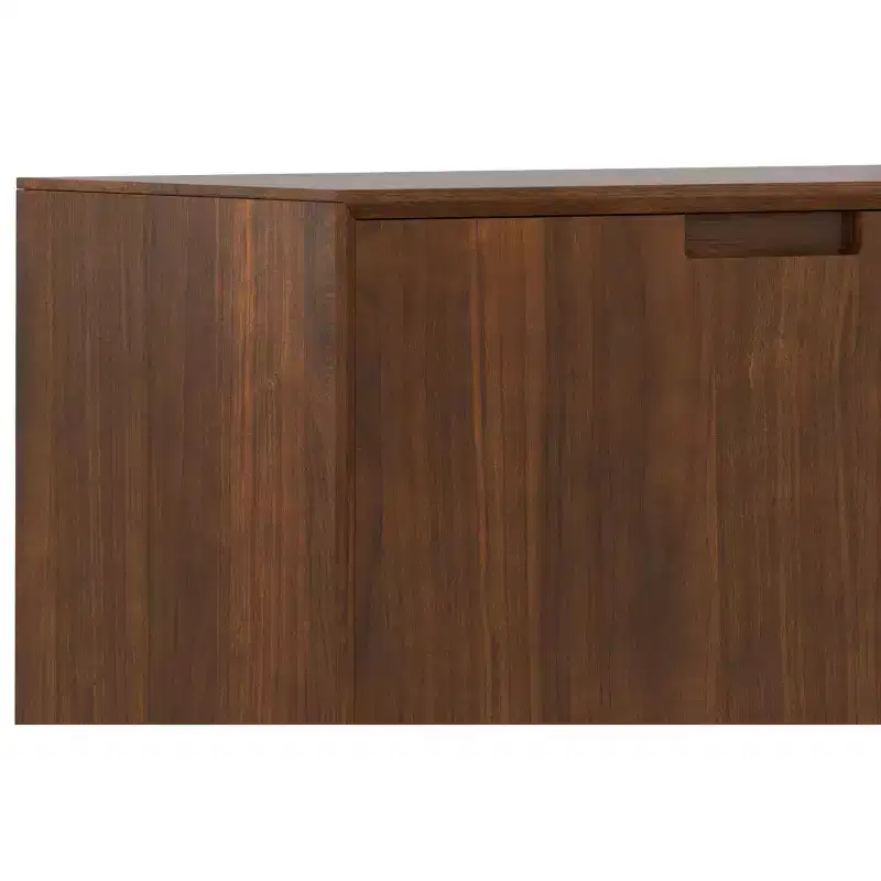 Hampshire SOLID WOOD 60 inch Wide Rectangle Traditional Sideboard Buffet in Antique White