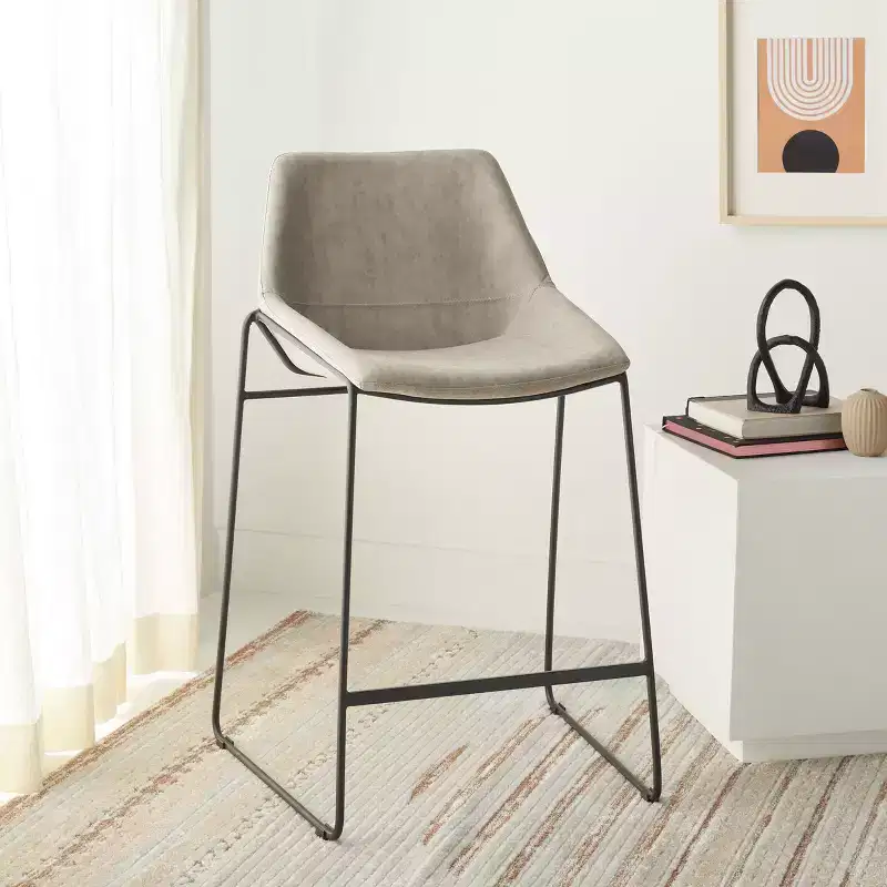 Alexis Mid Century Counter Stool - BST3000 - Safavieh