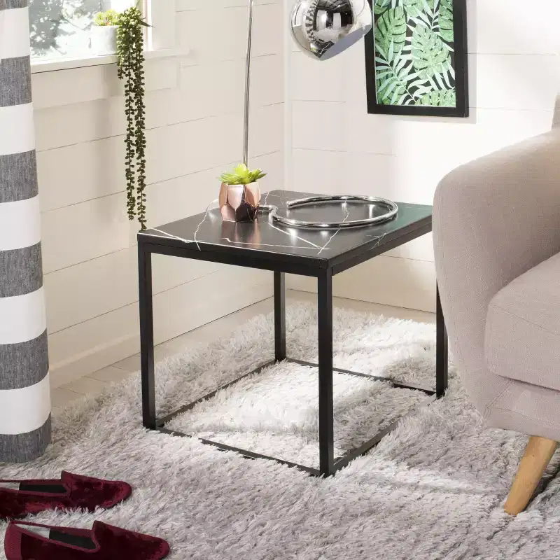 Baize End Table - FOX6023 - Safavieh Couture
