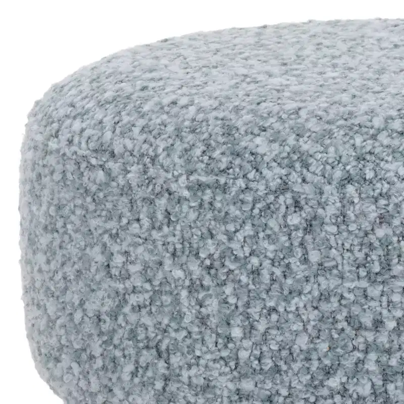 Tobianna Boucle & Burl Ottoman - SFV5149 - Safavieh Couture
