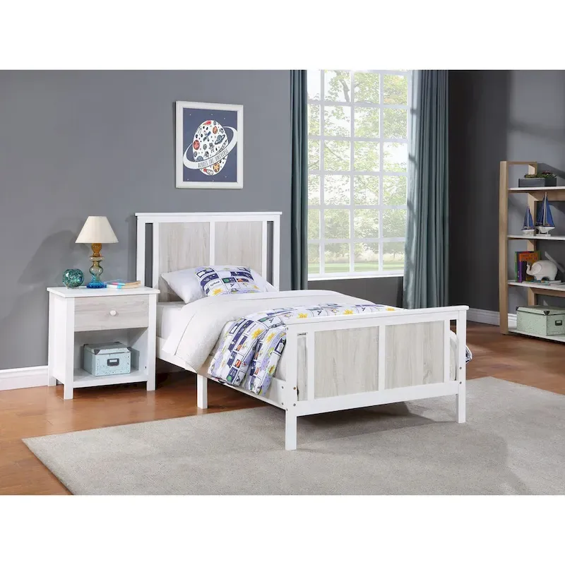 Olive & Opie Connelly Reversible Panel Twin Bed