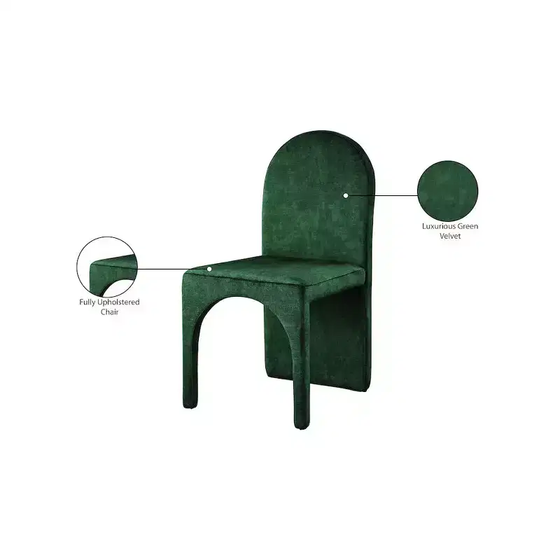 Velvet Dining Side Chair, Set of 2 – Available in 5 Colors