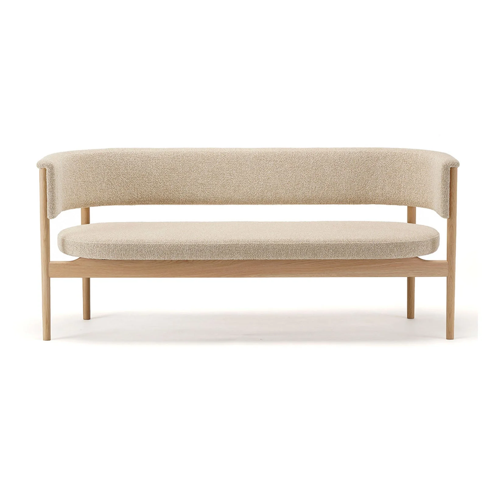 Bench-With backrest and armrests