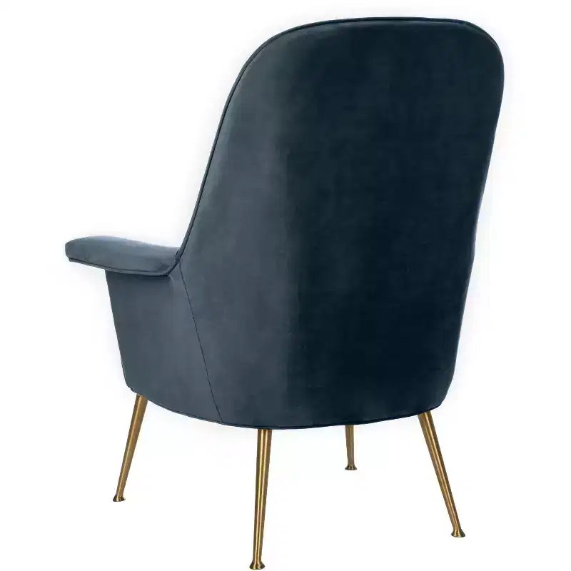 Aimee Velvet Arm Chair - SFV4701 - Safavieh Couture