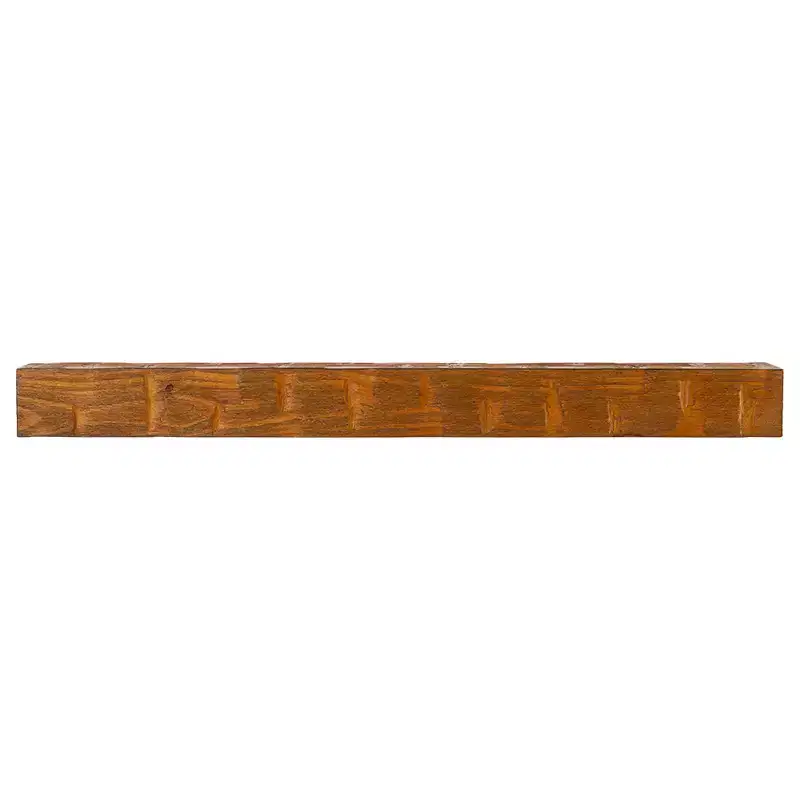 Country Living Bodie Floating Mantel Shelf with Distressed Reclaimed Accents