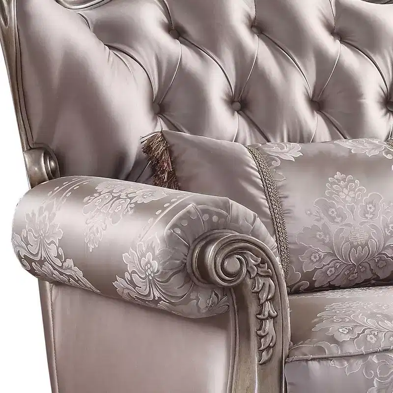 45 Jayceon Fabric Chair Champagne - Acme Furniture