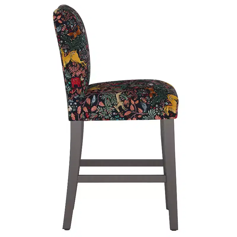 Skyline Furniture Hendrix Patterned Counter Height Barstool