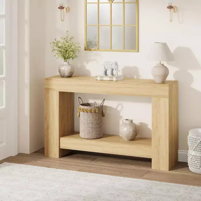 Rectangle Metal Table Top End Table 1-piece