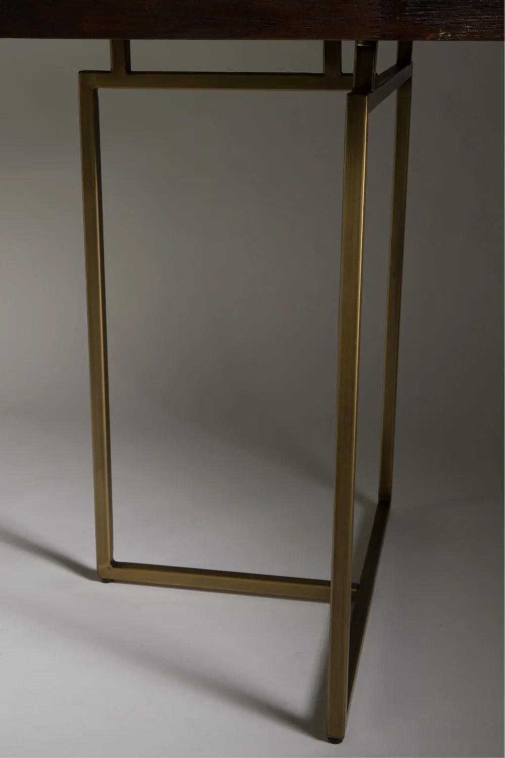 Vintage Brass Dining Table M