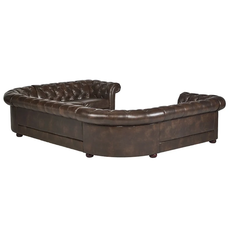 Knightsbridge Chesterfield U-shaped Sectional by iNSPIRE Q Artisan