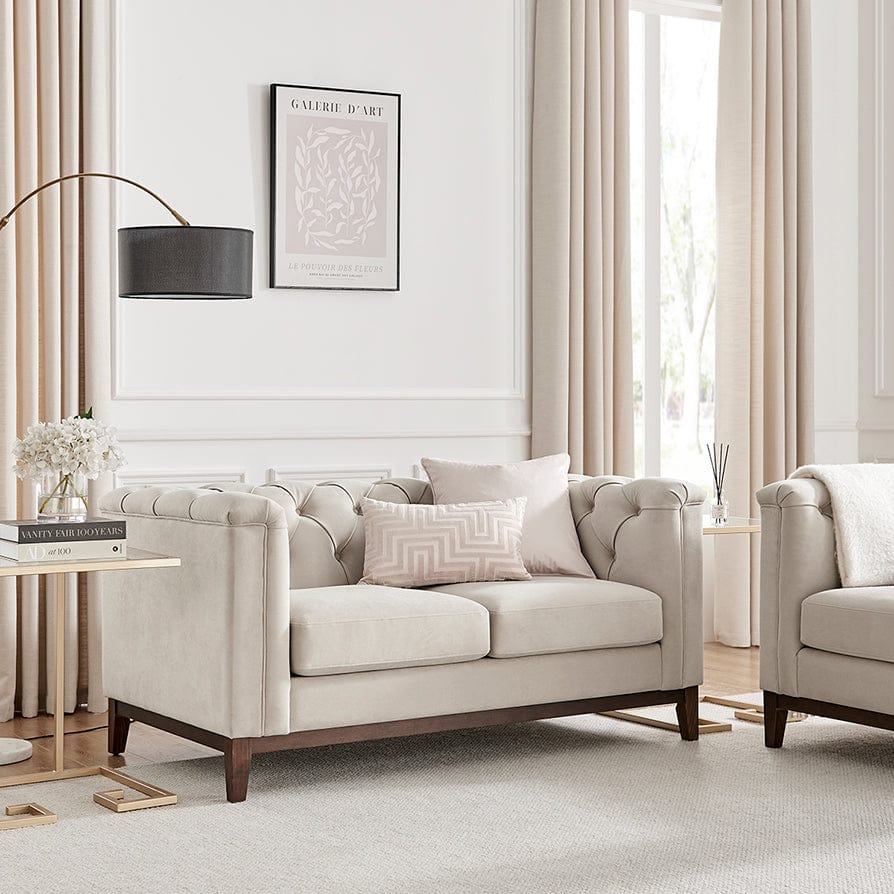 2 Seater Sofa - Stone
