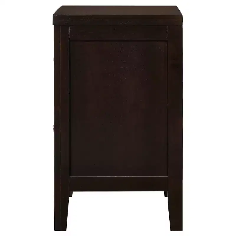 Coaster,Carlton 2-drawer Nightstand Cappuccino