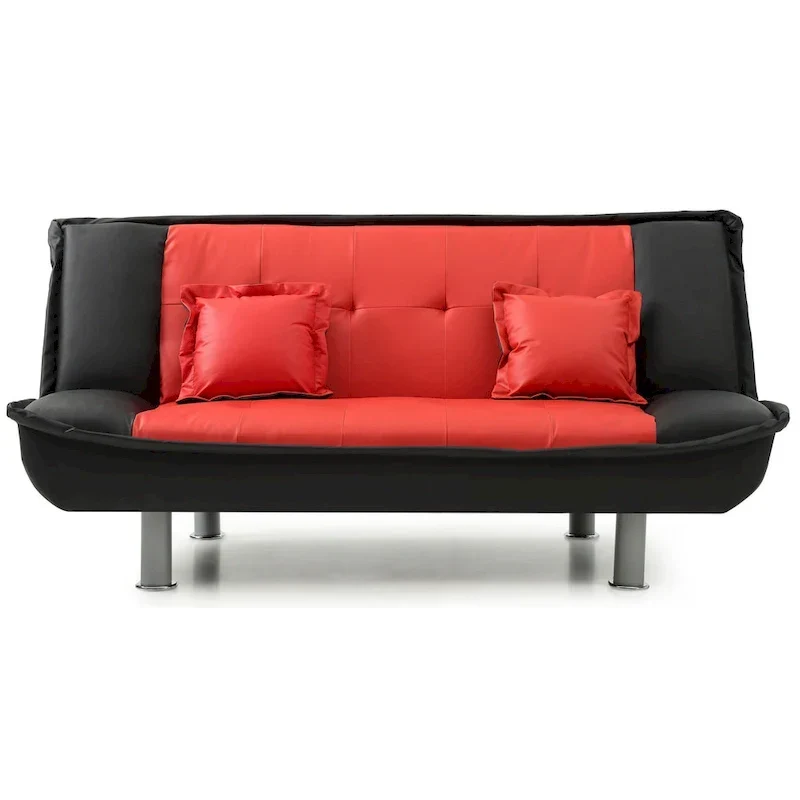 Lionel Faux Leather Sofa Bed