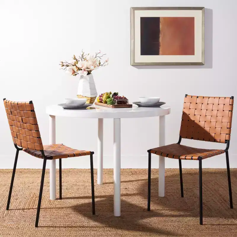 Wesson Woven Dining Chair (Set of 2) - DCH3005 - Safavieh