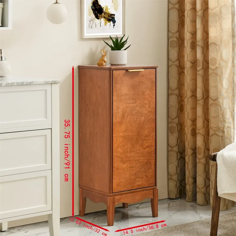 Bathroom Linen Cabinet with Adjustable Shelves