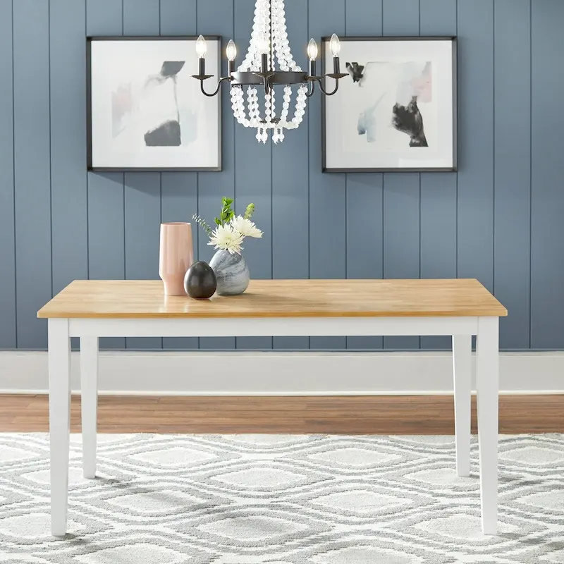 Simple Living 6-piece Virginia Solid Wood Dining Set with Bench