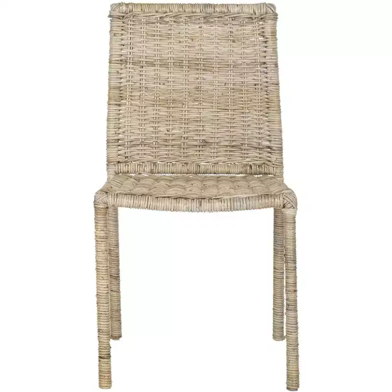 Makassar Side Chair (Set of 2) - SEA8008 - Grey - Safavieh