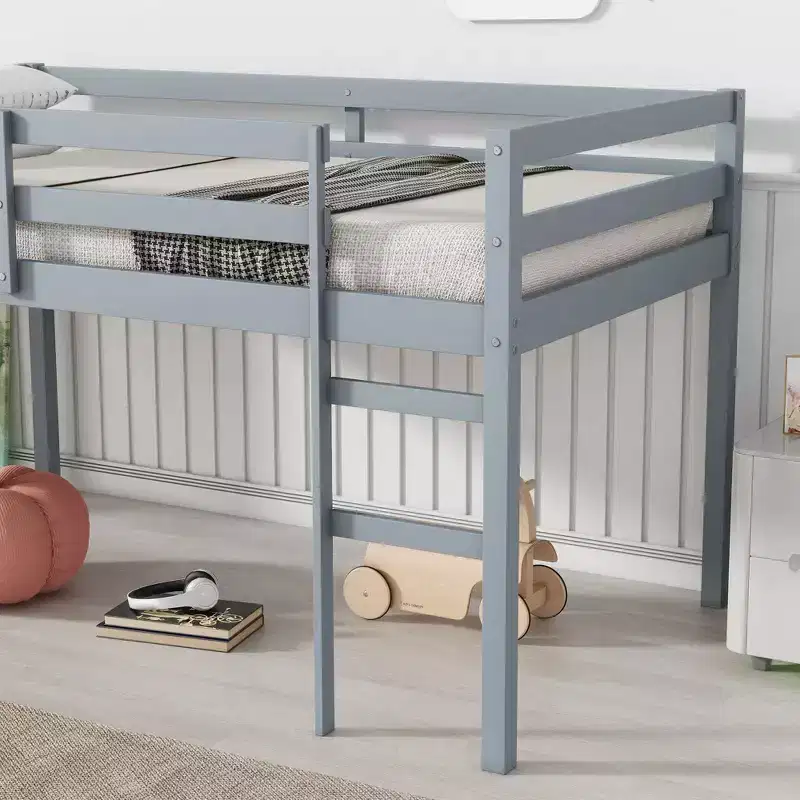 Full Bed Frame Under-Bed Storage Noise-Free Heavy-Duty Metal 800 lbs