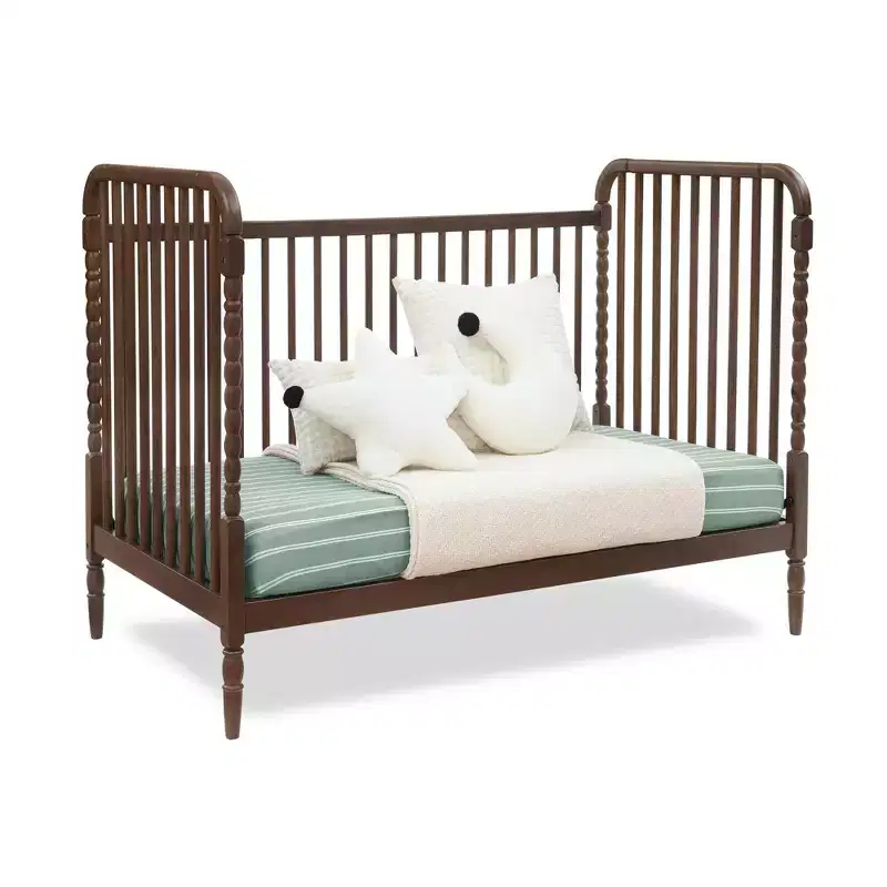Wood 4-in-1 Convertible Baby Crib 55''W x 30.5''D x 41''H