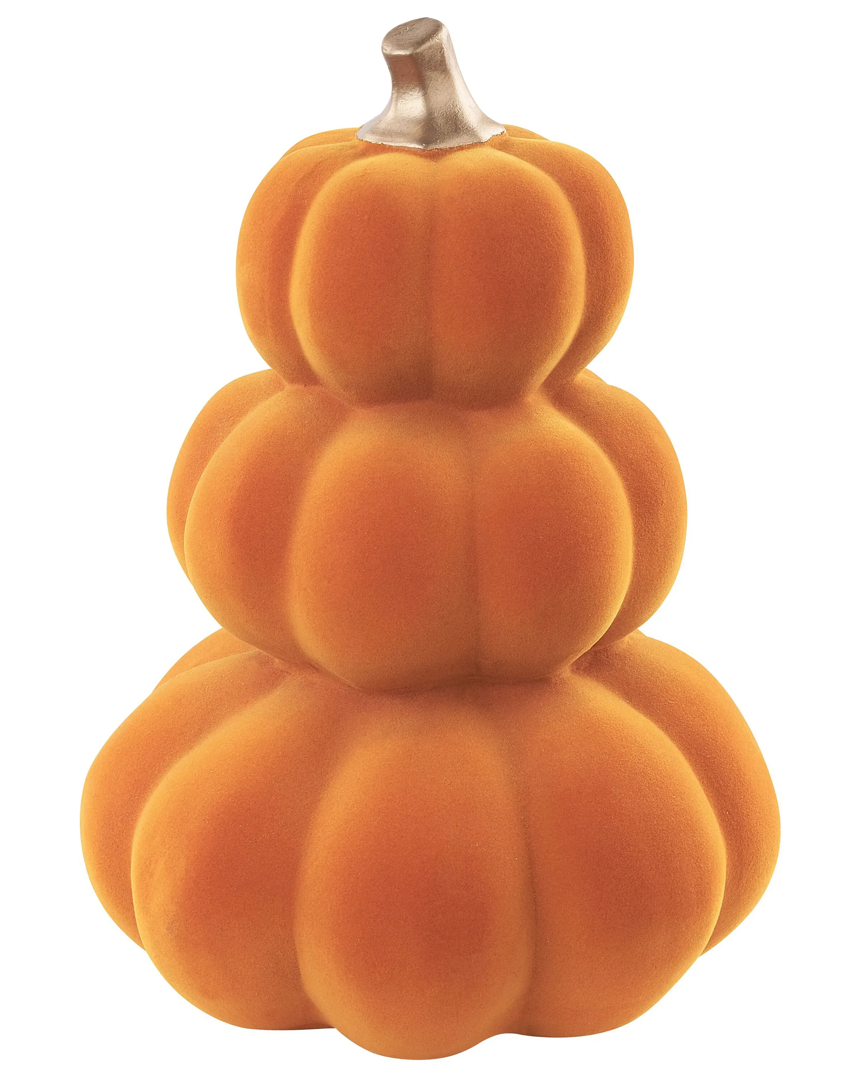 Accessorio decorativo Zucca Velluto Arancione
