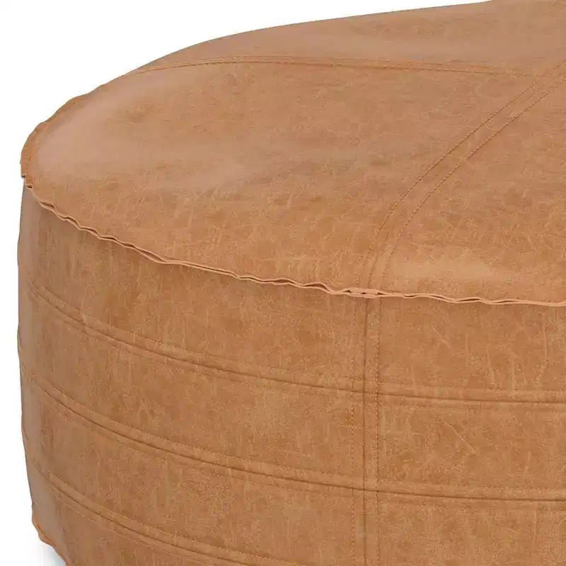 32 Wendal Round Coffee Table Pouf - WyndenHall