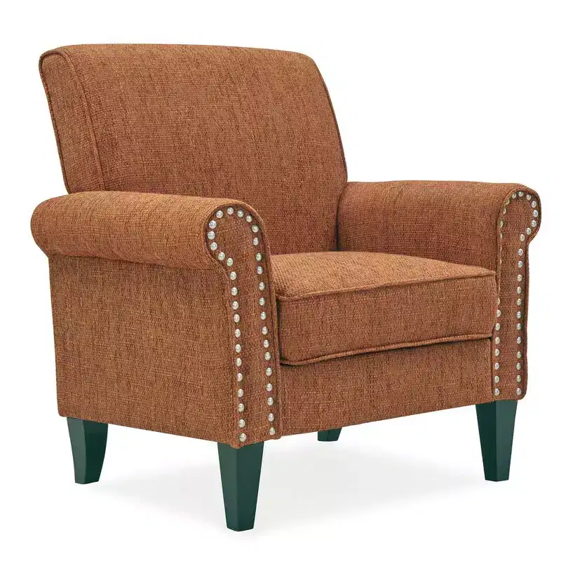 HL Home,Traditional Armchair with Nailheads