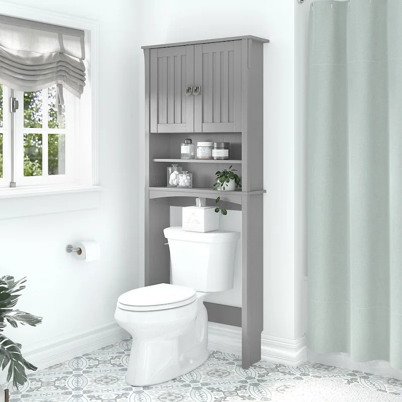 Salinas Over The Toilet Storage Cabinet by Bush Furniture