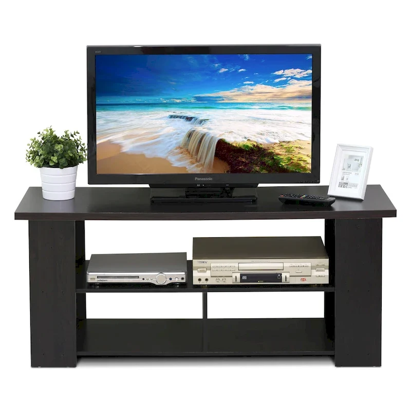 Porch & Den Eldert Espresso Media Cabinet