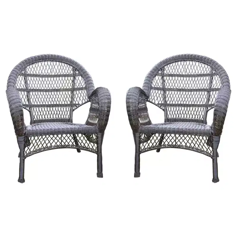 HomeStock Medieval Majesty Chair With Cushion - Set Of 2