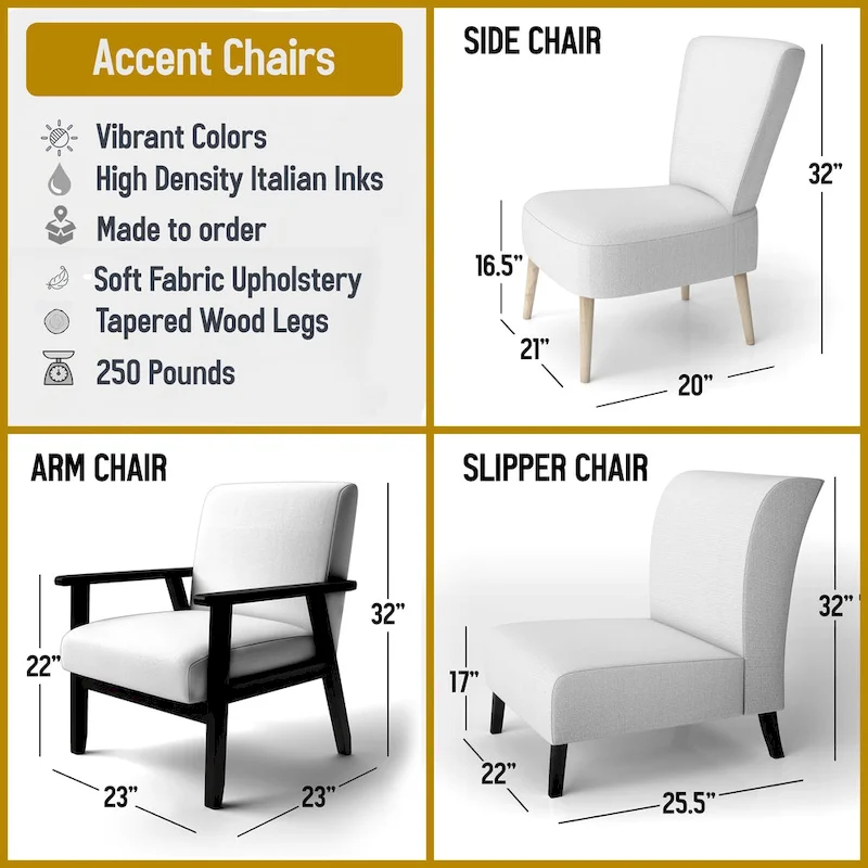 Designart Zebra Striped  Upholstered Cabin & Lodge Accent Chair and Arm Chair