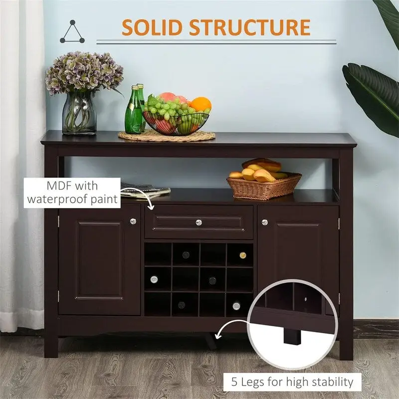 Coffee Bar Cabinet - 15.75D x 45.75W x 32.5H