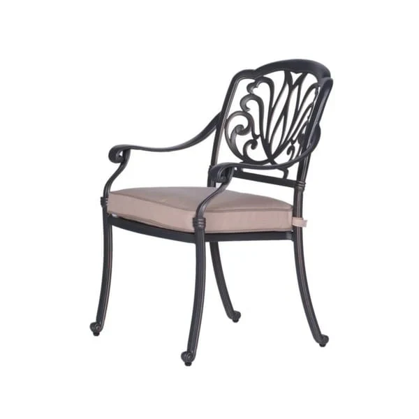 Manasquan 13-piece Gunmetal Aluminum Dining Set by Havenside Home